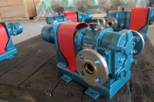 robust yaness rotary lobe pump in industrial setting